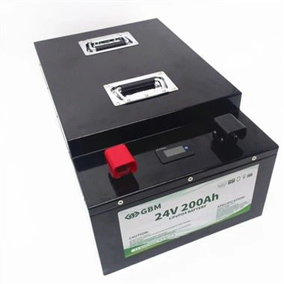 Grado de producción de fábrica Una batería 5KWh 5.376Wh de 24v 200ah Lifepo4 para el almacenamiento de energía de UPS de autocaravana